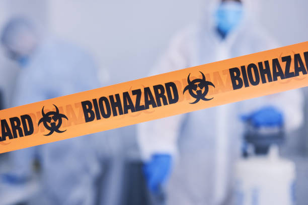 Professional Blood Cleanup technician working in Princeton, IN